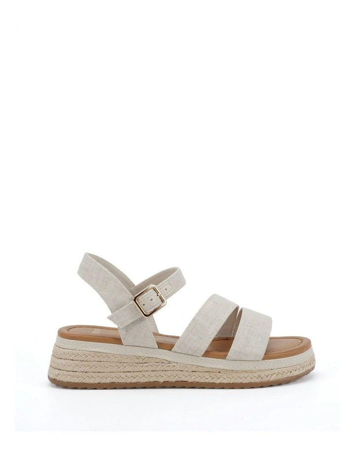Theia Sandal in Linen image 1