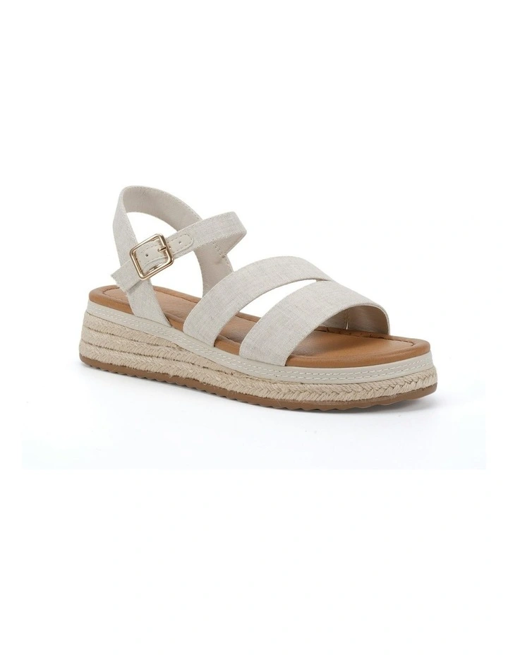 Theia Sandal in Linen image 2