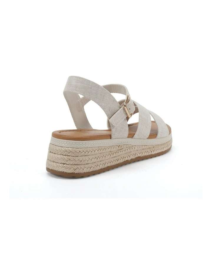 Theia Sandal in Linen image 3