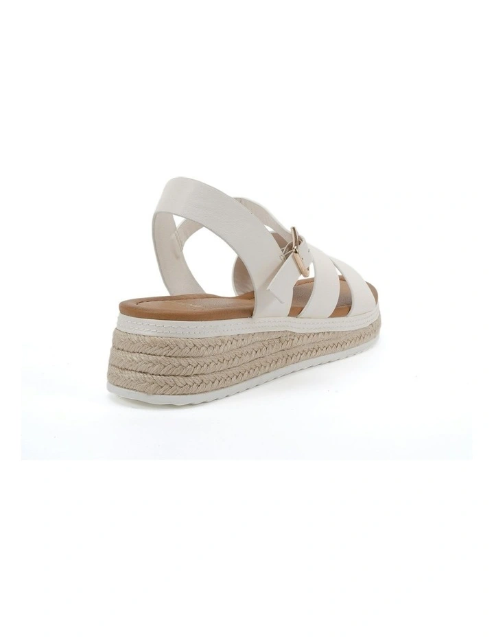 Theia Sandal in White image 3