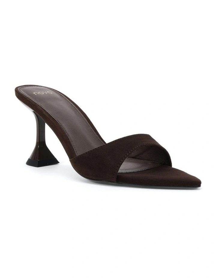 Ziv Heel in Espresso Suede image 2