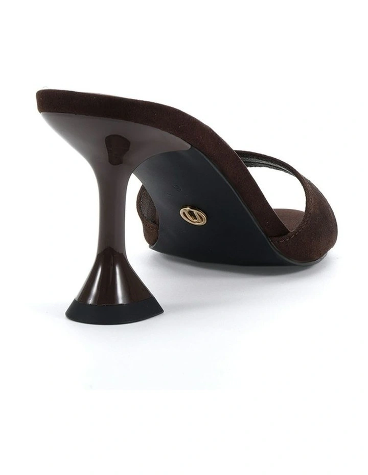 Ziv Heel in Espresso Suede image 3