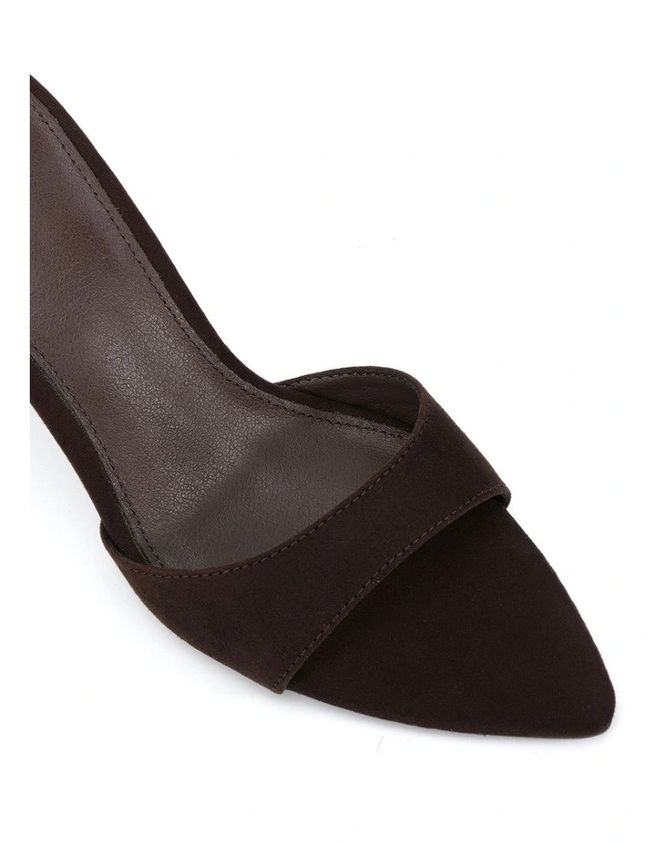 Ziv Heel in Espresso Suede image 4