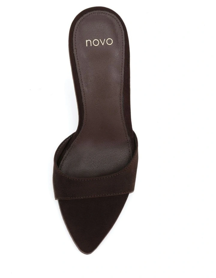 Ziv Heel in Espresso Suede image 5