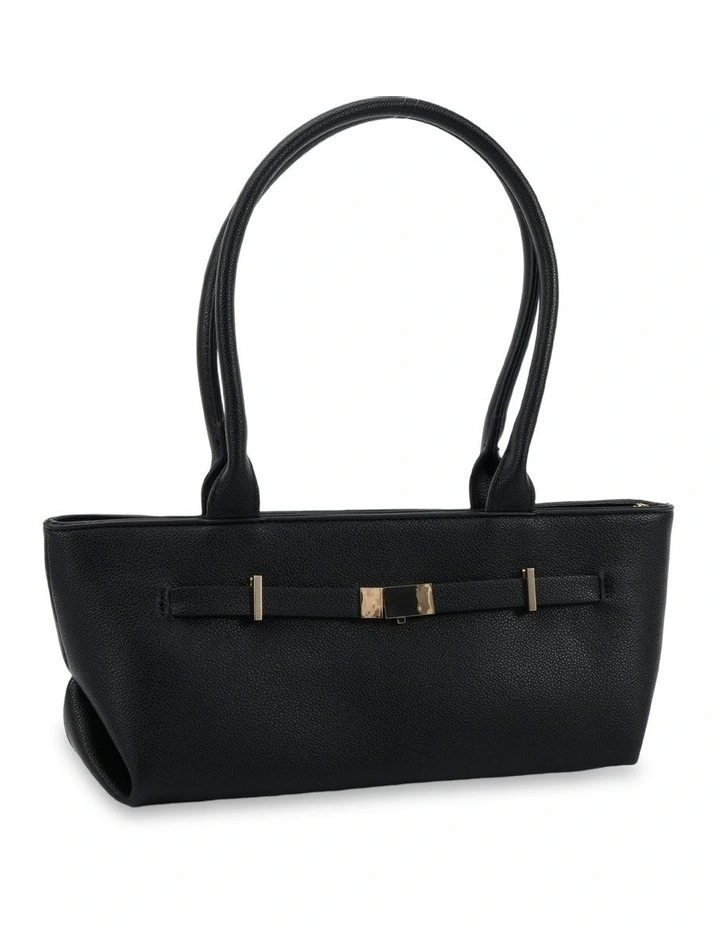 Albie Shoulder Bag in Black image 1
