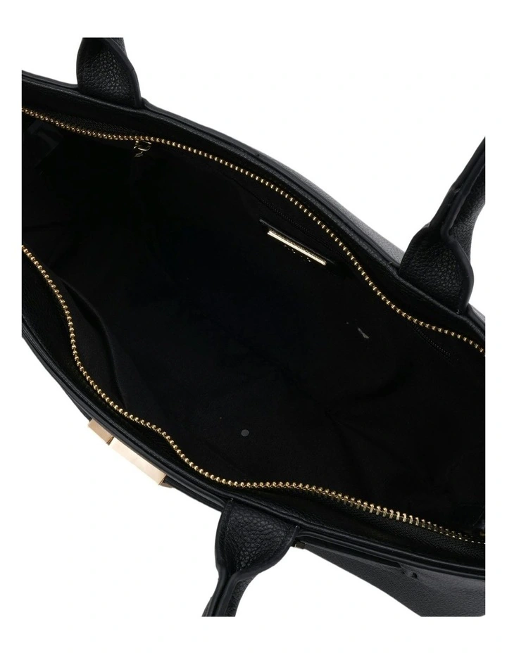 Albie Shoulder Bag in Black image 3