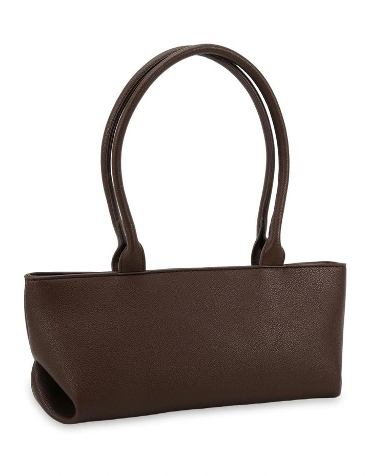 Albie Shoulder Bag in Milk Chocolate image 2