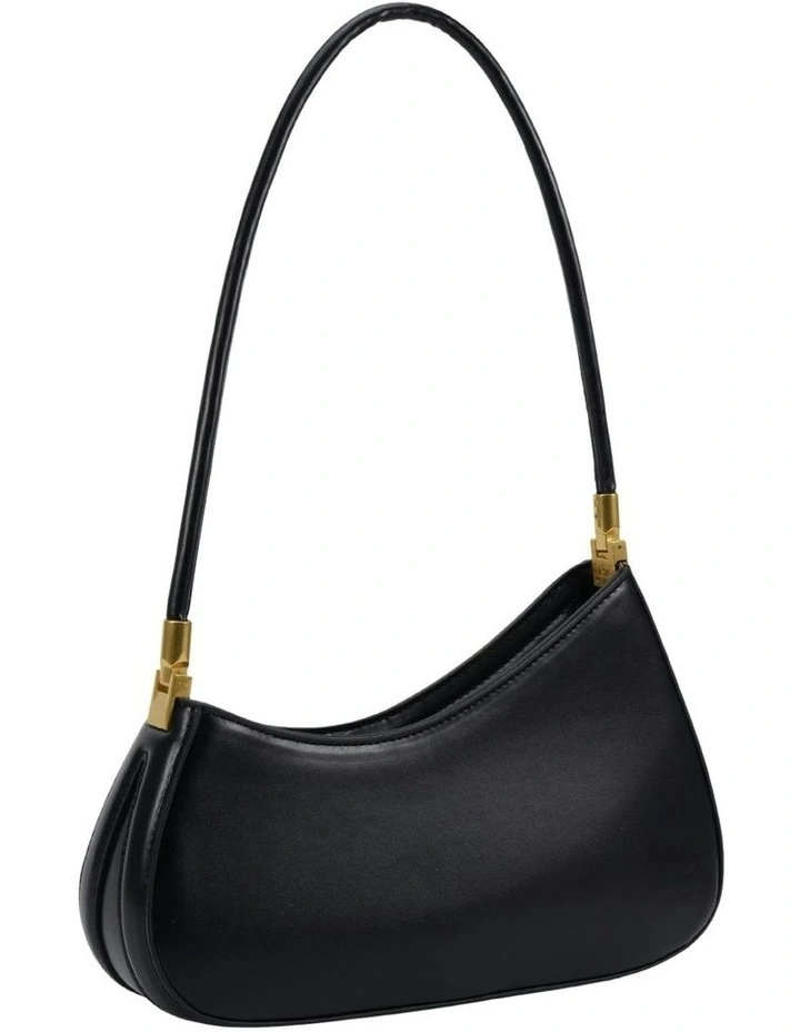 Aveline Shoulder Bag in Black image 2
