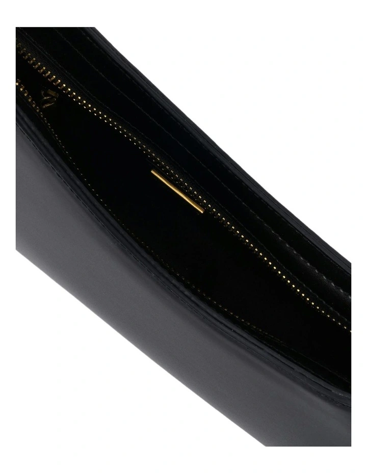 Aveline Shoulder Bag in Black image 3