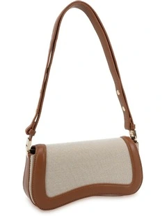 Ayzal Shoulder Bag in Linen