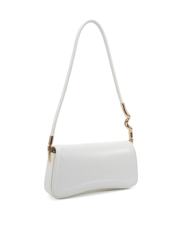 Ayra Shoulder Bag in White image 1