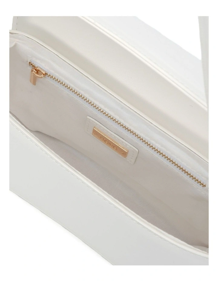 Ayra Shoulder Bag in White image 3