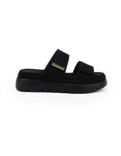 Bonita Wedges Suede in Black