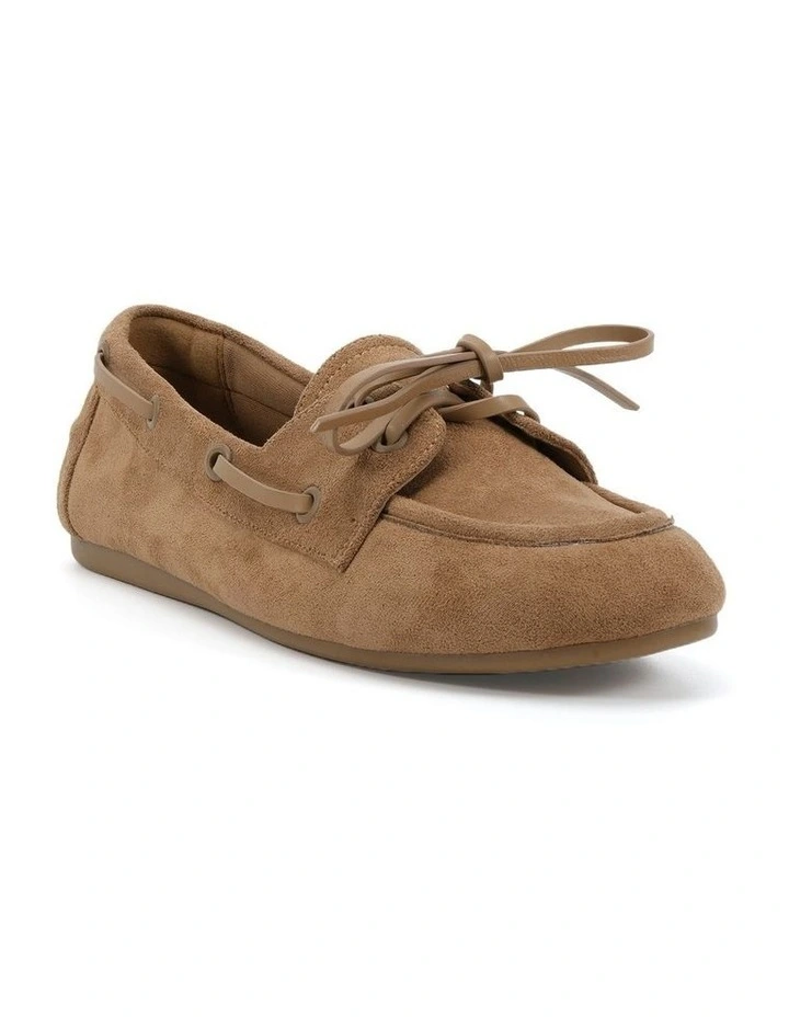 Carmelito Loafers Biscoff Suede in Beige image 2