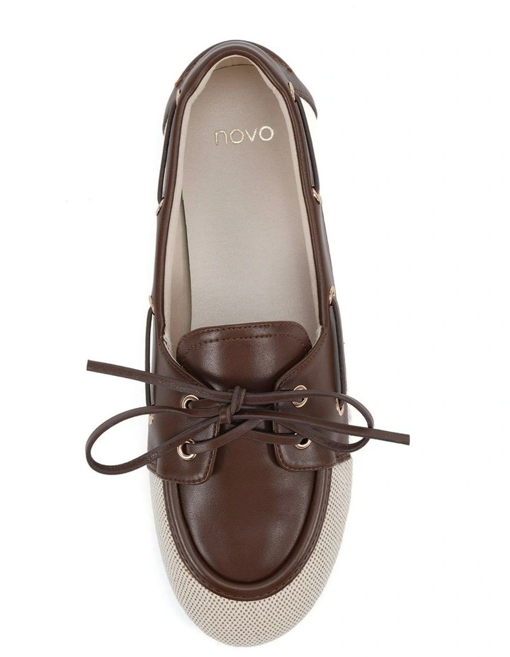 Carmelito Linen Loafers in Beige image 5