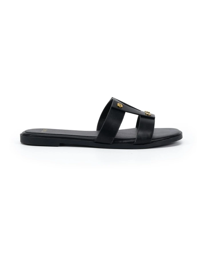 Shay Slides Sandal In Black image 1