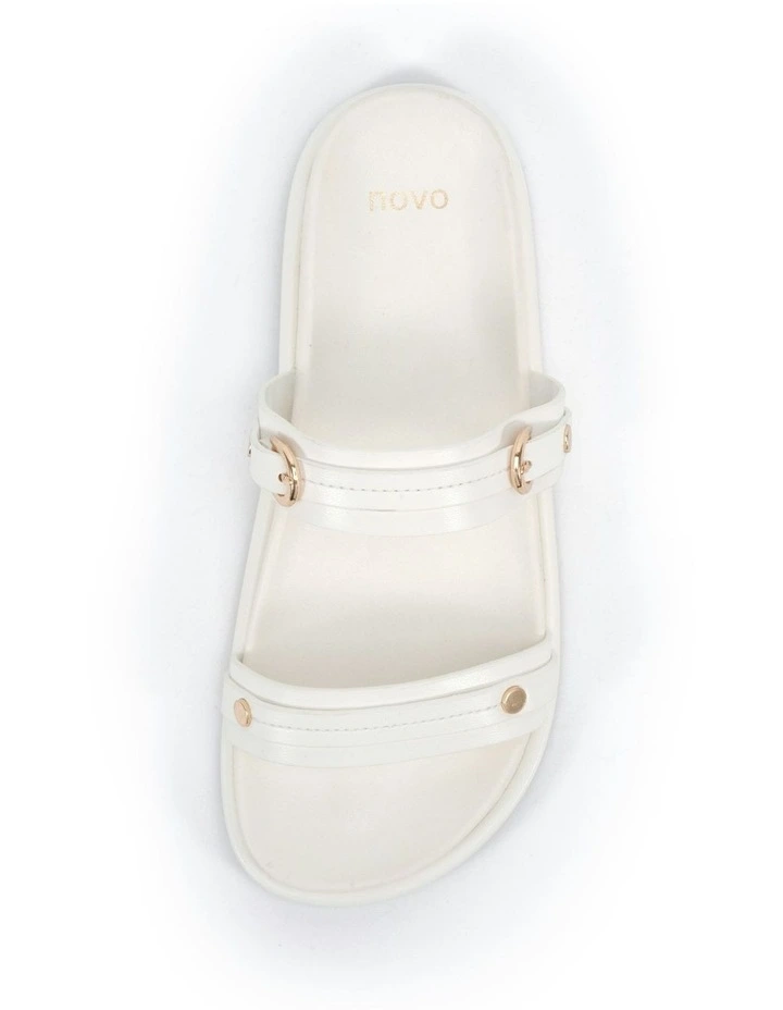 Soraya Sandals in White image 5