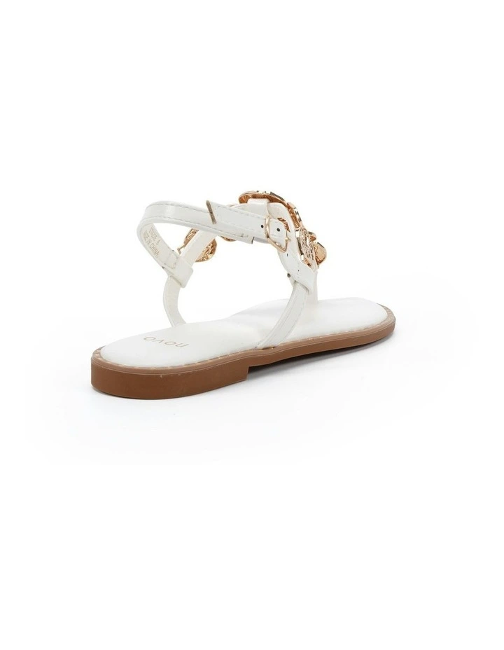 Stazie Sandals in White image 3
