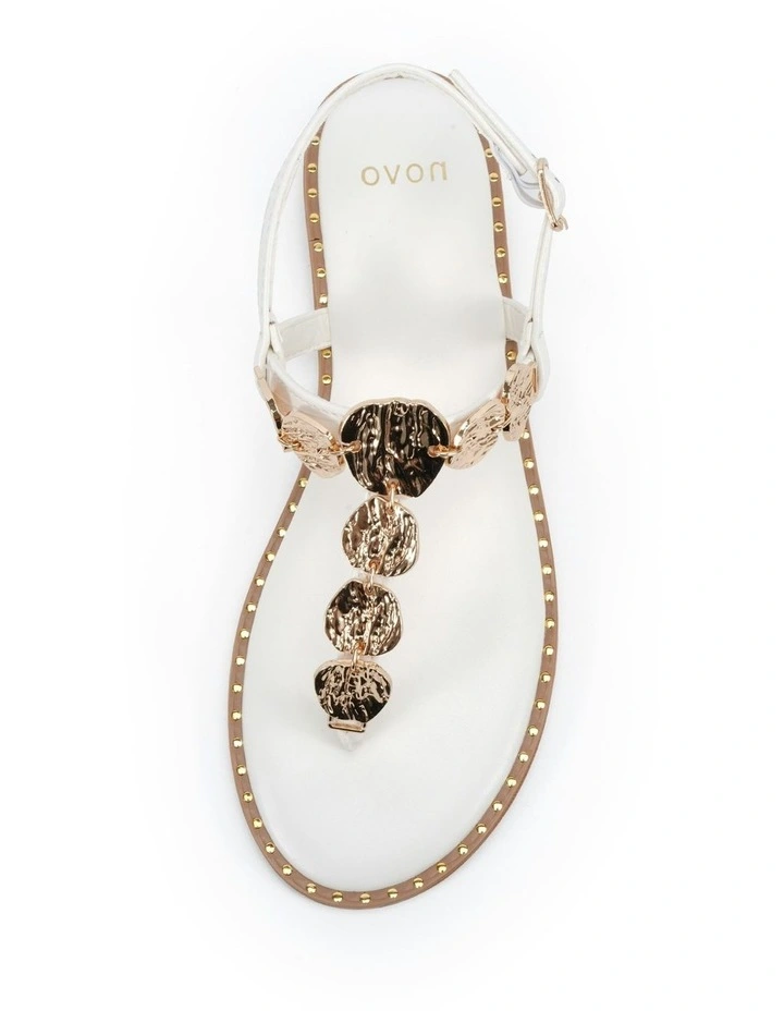 Stazie Sandals in White image 5