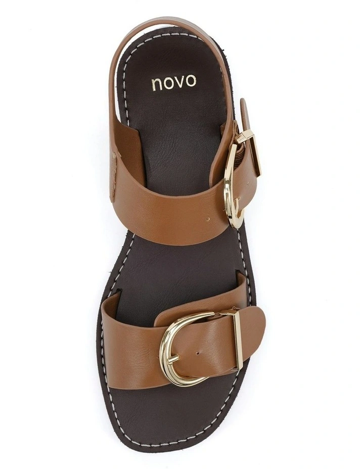 Talitha Sandals in Caramel image 5