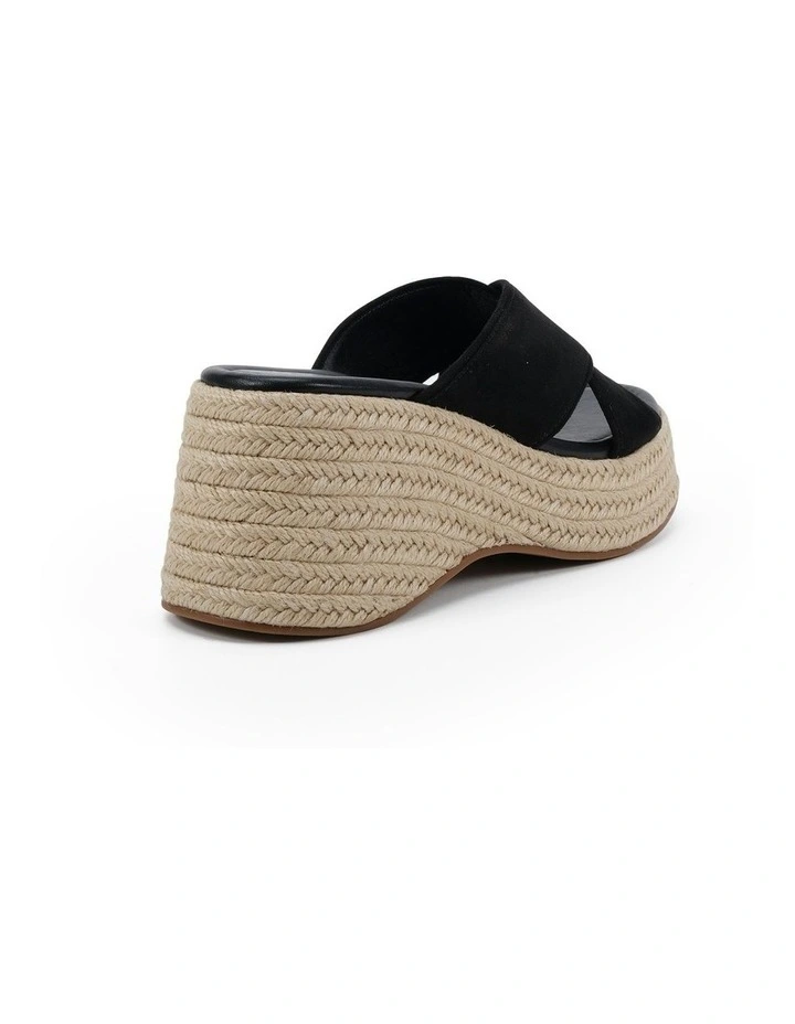 Winola Wedges in Black Suede image 3