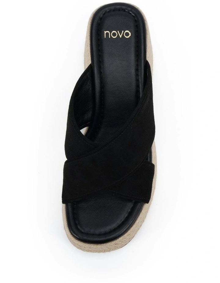 Winola Wedges in Black Suede image 5