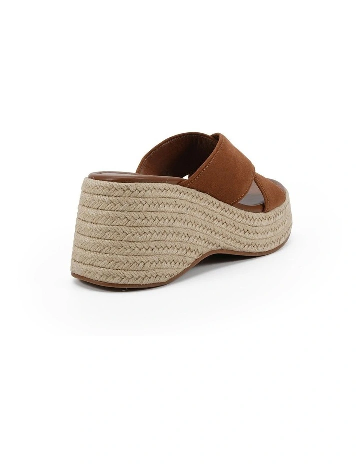 Winola Wedges in Tan Suede image 3