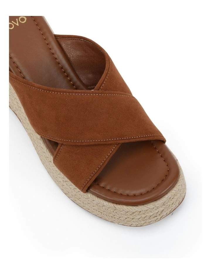 Winola Wedges in Tan Suede image 4