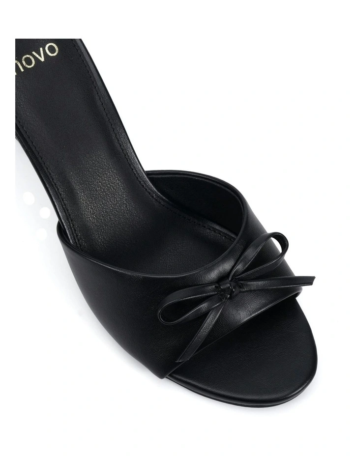 Fia Mule Heels in Black image 4