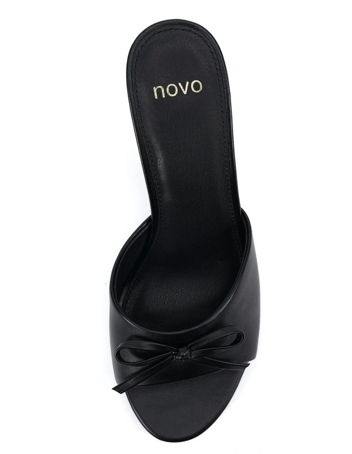 Fia Mule Heels in Black image 5