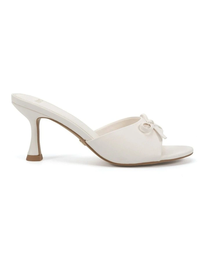 Fia Mule Heels in White image 1