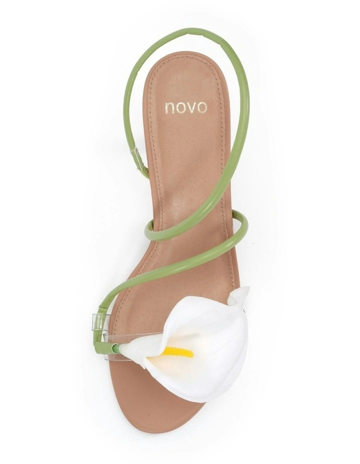 Florentina Open Toe Heels in Multicolour image 5