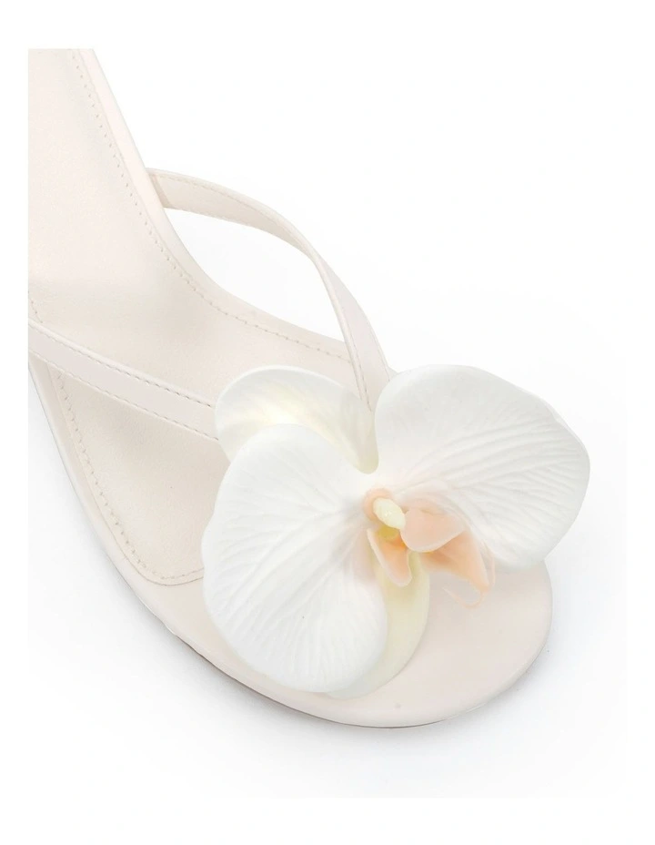 Lovesick Open Toe Heels in White image 5