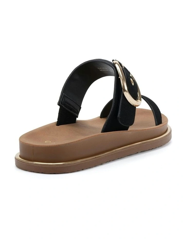 Samir Slides Sandals in Black image 3
