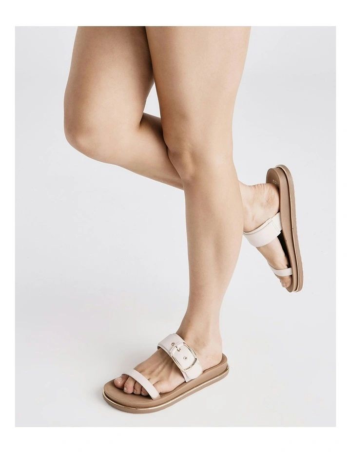 Samir Slides Sandals in White image 2