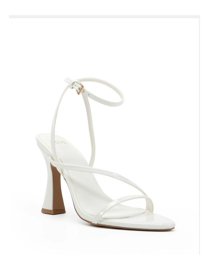 Zabine High Heels Pumps in White Patent image 3