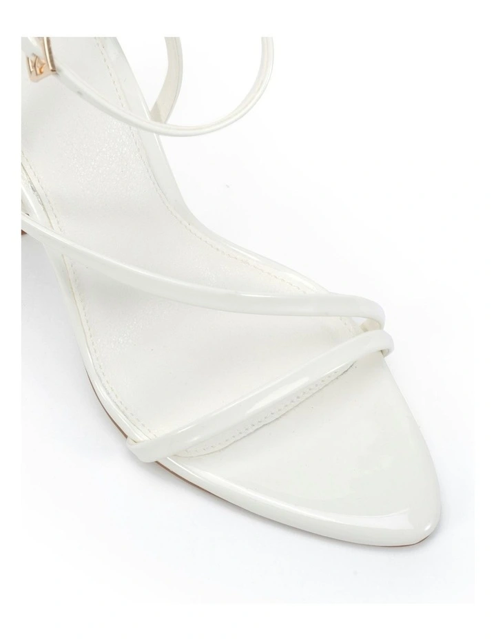 Zabine High Heels Pumps in White Patent image 5