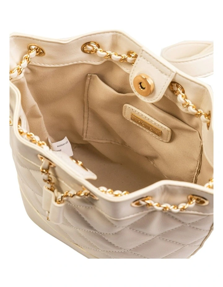 Alessio Crossbody Bag in White image 2