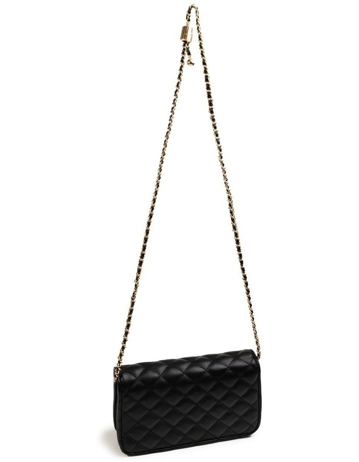 Alexie Crossbody Bag in Black image 3