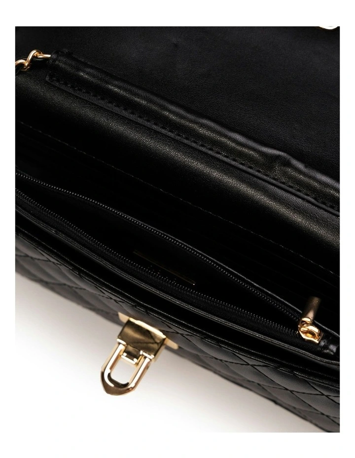 Alexie Crossbody Bag in Black image 4