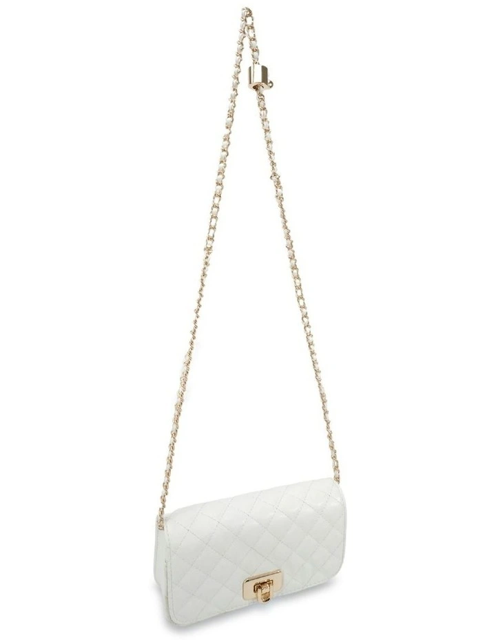 Alexie Crossbody Bag in White image 1