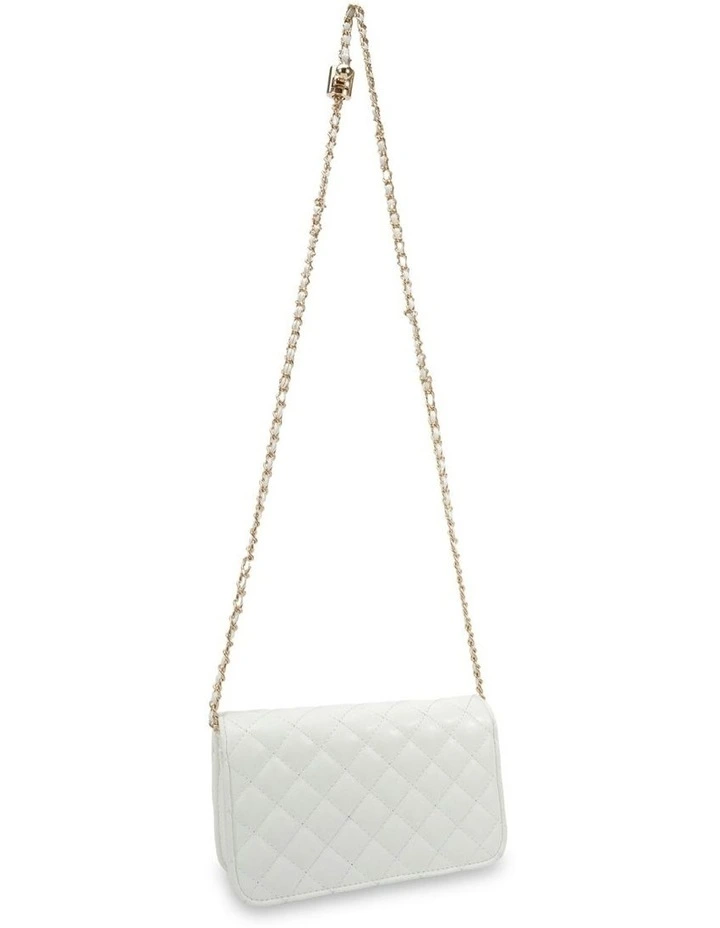 Alexie Crossbody Bag in White image 2