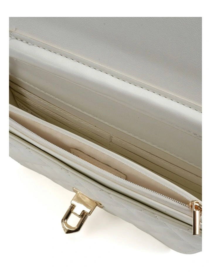 Alexie Crossbody Bag in White image 3