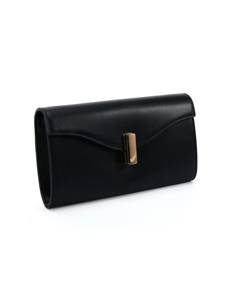 Alysse Clutch in Black image 1