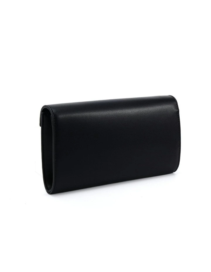 Alysse Clutch in Black image 2