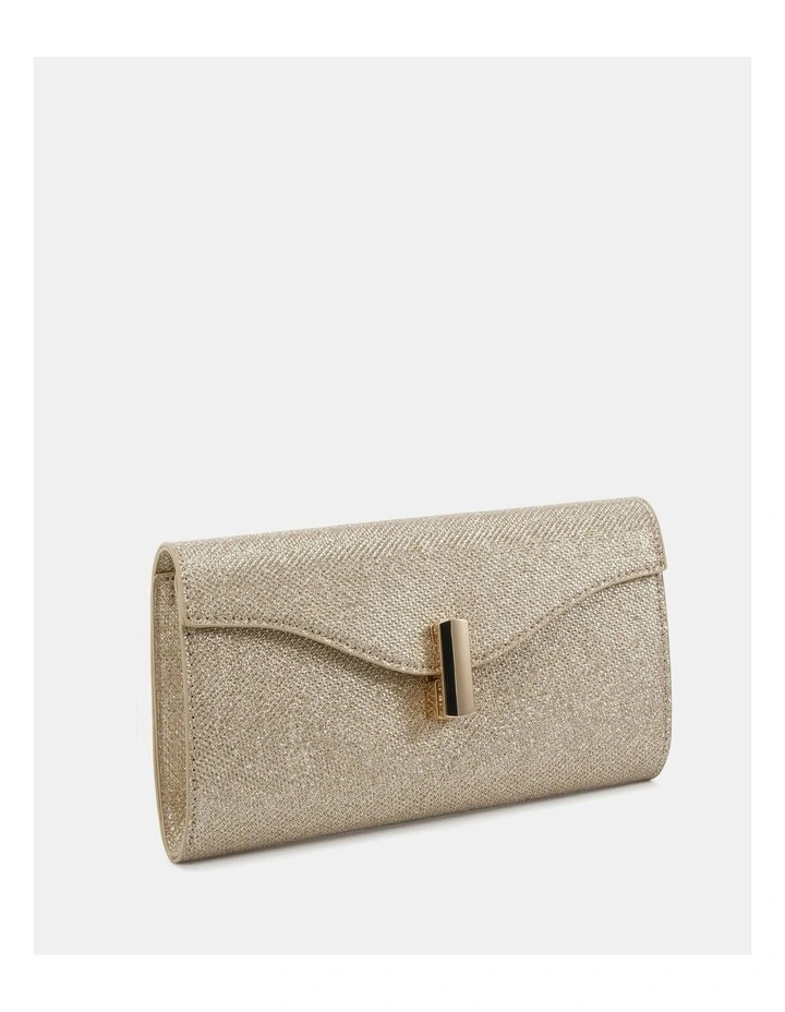 Alysse Clutch in Gold image 1