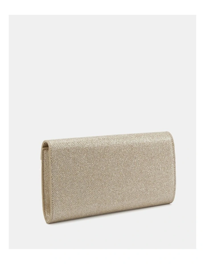 Alysse Clutch in Gold image 3