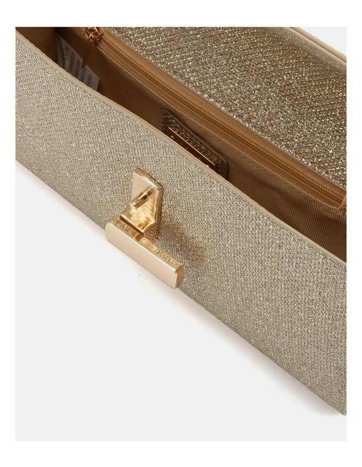 Alysse Clutch in Gold image 5