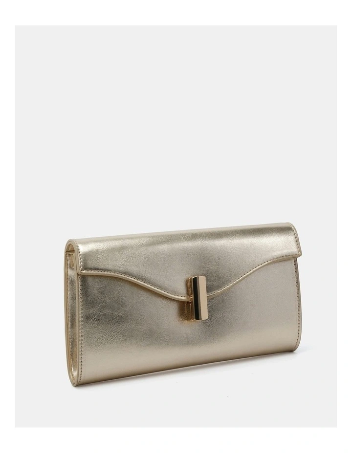 Alysse Clutch in Gold image 1