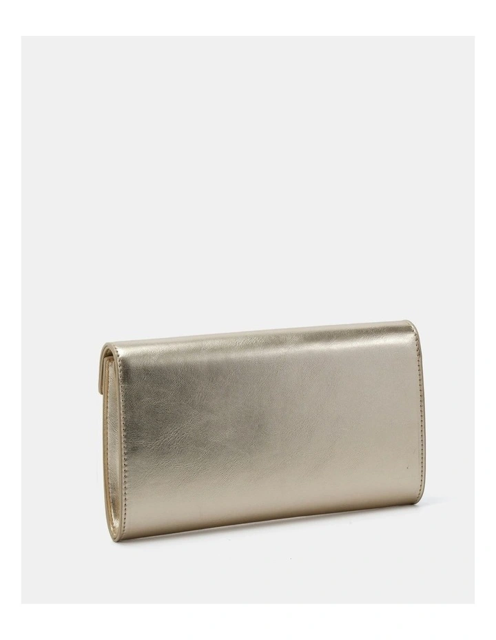 Alysse Clutch in Gold image 3